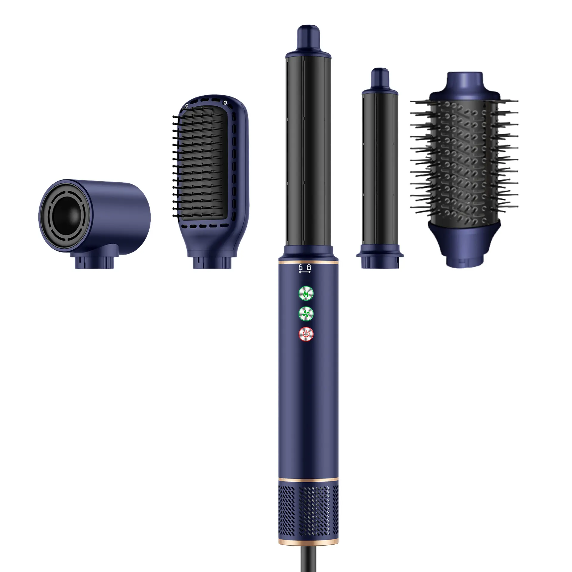 5 IN 1 Air Wrap Styler BLDC Hot Air Brush Multi Blow Dry Brush